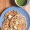 1 Paneer Paratha +green Chatni