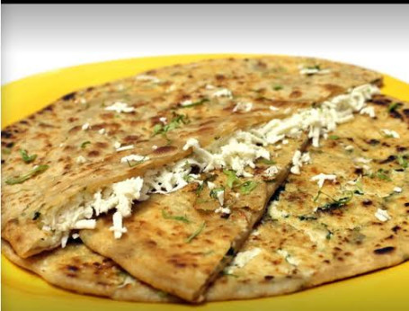 3 Paneer Paratha With Curd