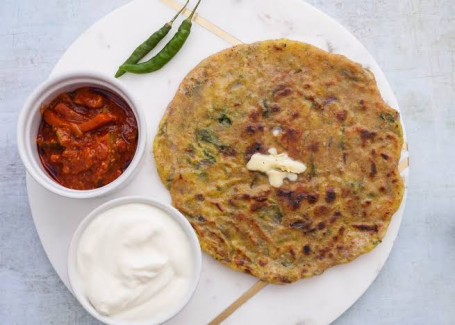 2 Achari Aloo Pyaaj Paratha