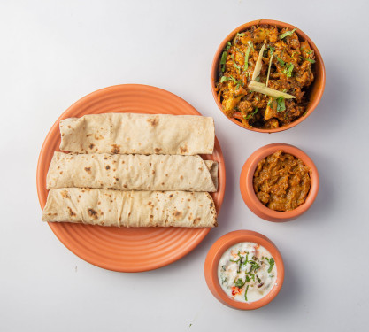 Gobhi Masala 5 Tawa Roti