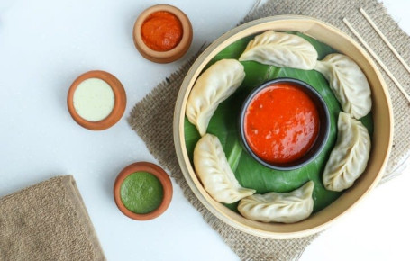 Chicken Capsicum Momo 5 Pcs