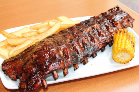 Costillas Peggy Con Bbq