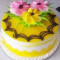 Cake Pineapple 500 Gm Eggless