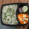 Veg Pulav With Chicken Butter Masala (2 Pcs)