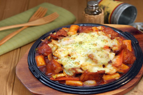 Buldak Chicken With Mozzarella Cheese