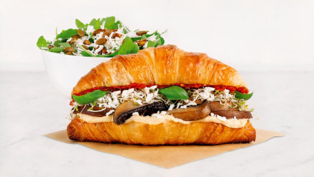 Croissant Sandwich Side Salad Combo