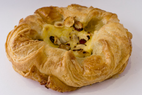 Custard Danish With Hazelnuts Almonds