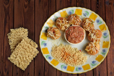 Cheese Maggi Pani Puri