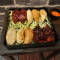 Chicken Platter Momo(2Pcssteam 2Pcsfried 2Pcspanfried 2Pcshotgarlic 2Pcsschezwan) (10 Pcs)