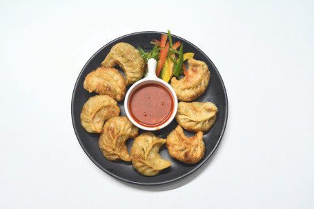 Veggie Fried Momos 6 Pieces)