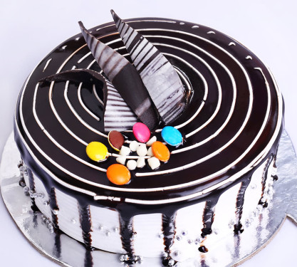 Drip Choco-Vanilla Cake [1/2 Kg]