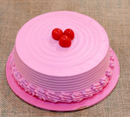 Simple Strawberry Cake [1/2 Kg]