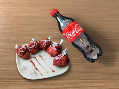 Chicken Tandoori Half Egg Cheese Roll Coke 750 Ml Pet Bottle