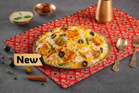 Zaitooni Paneer Biryani Veg Paneer Biryani -Serves 1