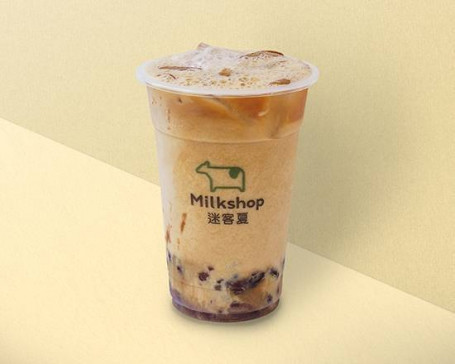 紅豆紅茶拿鐵 Red Bean Black Tea Latte