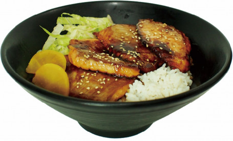 Salmon Teriyaki Salmon Don