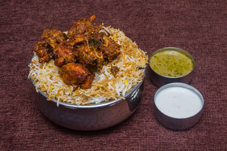 Chicken Fry Biryani [Serves 1]