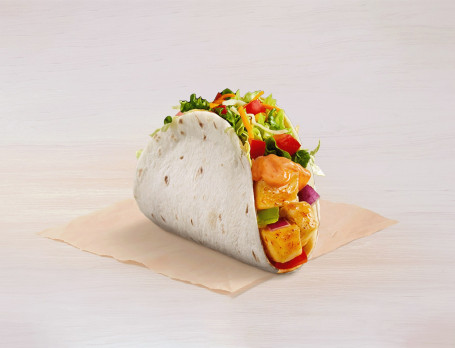 Crispy Paneer Taco With Chipotle