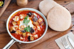 Shakshuka Eggplant Haloumi