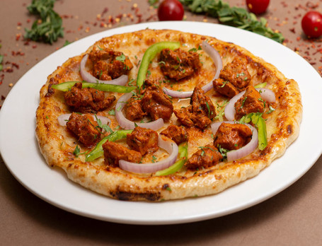 7 Chicken Tandoori Pizza (Serves With Sauce,Seasoning)