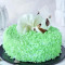 Simple Kiwi Cake Eggless)