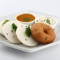 Idli (1Pcs) Mendu Vada (1Pcs)