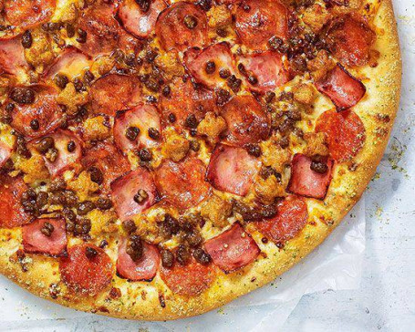 Pizza Media Per Carne Barbecue