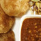 Punjabi Chole With 4 Desi Poori