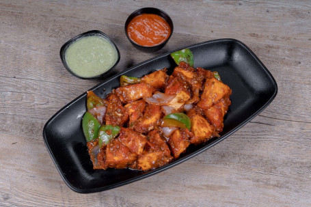 Schezwan Paneer Chilli {16-20Pcs}