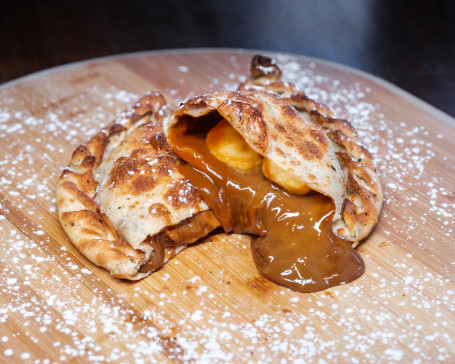 Caramel Banana Calzone