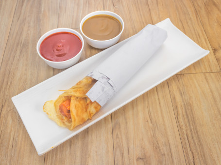 Single Chilli Paneer Roll (1 Pc)