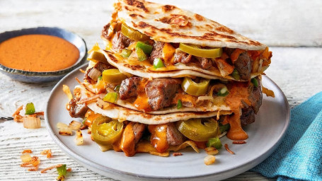 Spicy Jalapeño Steak Quesadillas