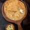 Sweet Mawa Paratha With Chole