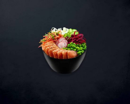 Poke Bowl Al Vapore Di Salmone