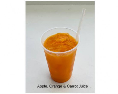 Apple, Orange And Carrot Juice