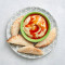 Hummus Cremoso Con Peri-Peri Drizzle Pita