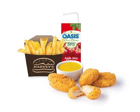 Combinazione Di Crocchette Di Pollo Per Bambini