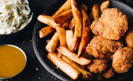 Bouchées De Poulet Pour Enfants Menu Per Bambini Bocconcini Di Pollo