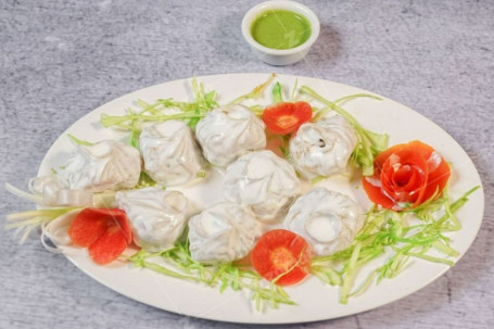 Creamy Afghani Pure Paneer Momos [6 Pieces]