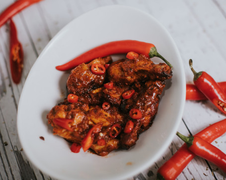 Fiery Chicken Wings (Hot