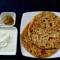 2 Aloo Pyaz Paratha Curd Pickle Salad