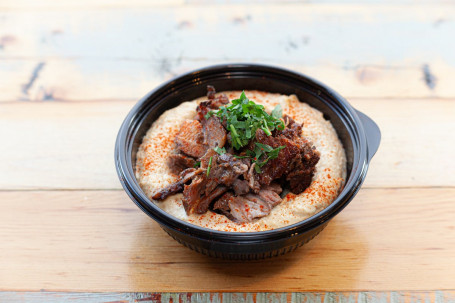 Hummus Con Shawarma Di Agnello