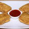 Stuffed Bread Pakora With Ketchup(2 Pcs)