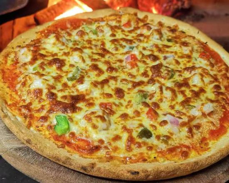 Large Garlic Chilli Prawn Pizza