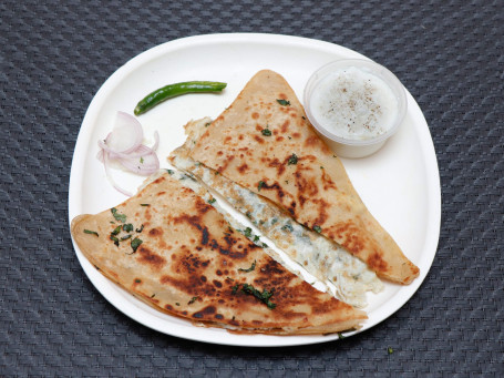 Egg Paratha Dahi Chutney Achar