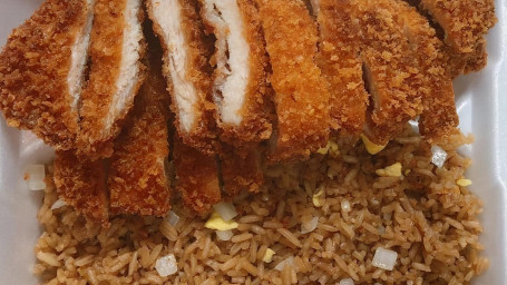 Chicken Katsu W/Fried Rice Or French Fried