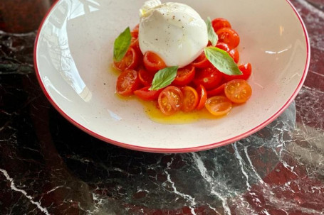 Burrata And Datterino Tomatoes