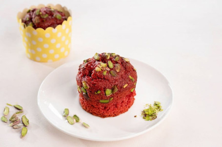 Eggless Muffin Red Velvet Muffin [80 Grams]