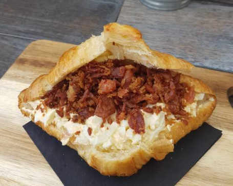 Crispy Bacon Free-Range Egg-Mayo Filled Croissant