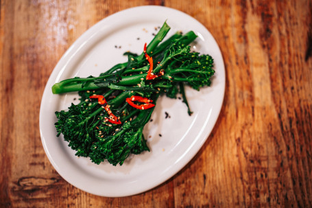 Tenderstem Broccoli, Fresh Chili And Sesame